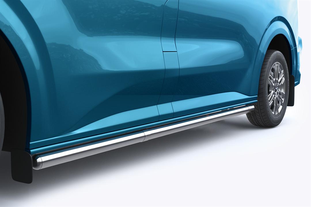 Sidebars – Basic Polished Krom – Ford Custom 2023 / VW T7 2024 – L2