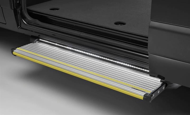 Elektrisk sidetrin 80 cm bredt – universalt
