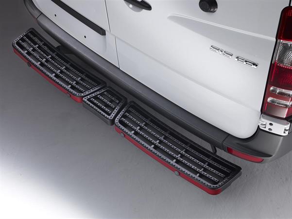 BagtrinbrÃ¦t,Rhino AccessStep Connect+ , til VW Crafter & MB Sprinter med P-Sensor