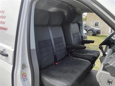 SÃ¦deovertrÃ¦k i lÃ¦derlook til fÃ¸rersÃ¦de til Mercedes Vito